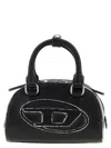 Diesel 1dr Dome Hand Bags Black In Black