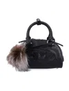 Diesel 1dr Dome Mini Bauletto In Black