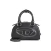 Diesel 1dr Dome-leather Bowling Bag In Red