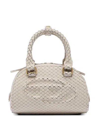 Diesel 1dr Dome Print Tote Bag In Nude