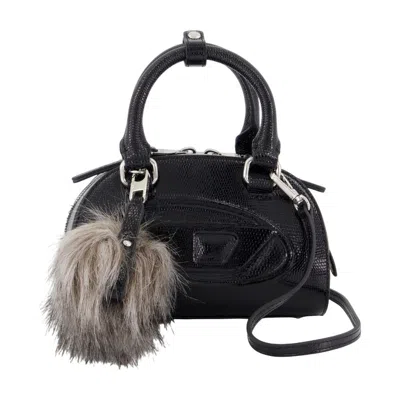 Diesel 1dr Dome Purse - Leather - Black