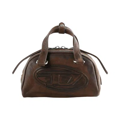Pre-owned Diesel 1dr Dome Soft Cross Bo Crossbody 'tan' | Men's Size Onesize