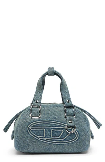 Diesel ® 1dr Dome Soft Denim Crossbody Bag