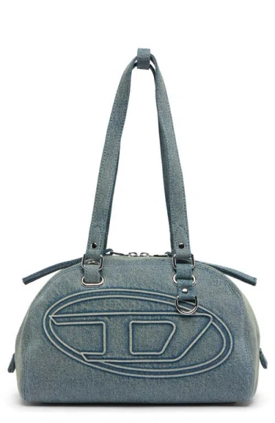 Diesel ® 1dr Dome Soft Denim Shoulder Bag