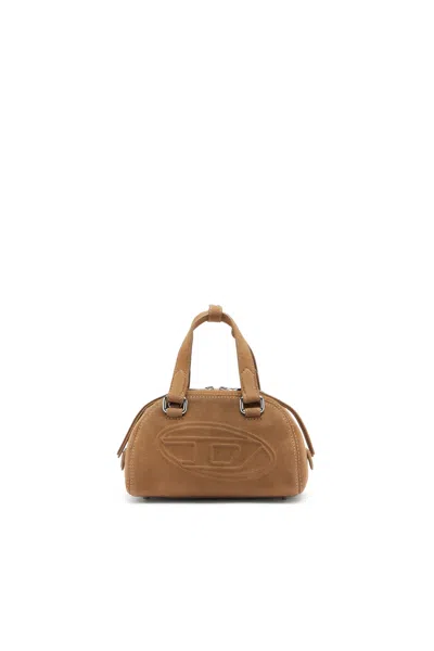 Diesel 1dr Dome-mini Sac Bowling Avec Logo Oval D In Brown