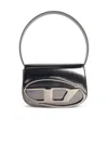Diesel 1dr Leather Shoulder Bag In Gray