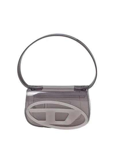 Diesel 1dr Hand Bag In Gray Tpu