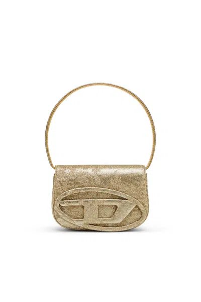 Diesel 1dr-iconic 1dr Bag In Glitter-camo Lurex