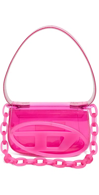 Diesel 1dr Iconic Shoulder Bag Azalea Pink