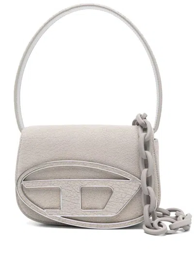 Diesel 1dr-iconic Shoulder Bag In Arid Leather