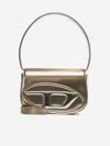 Diesel 1dr-ilon Patent Leather Shoulder Bag In Bronze