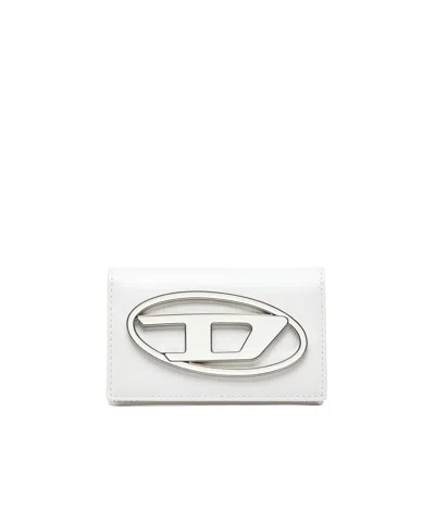 Diesel 1dr Iv Card Holder In White