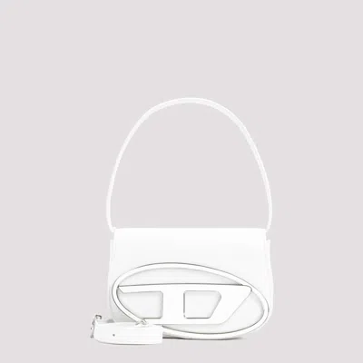 Diesel 1dr Leather Handbag In White