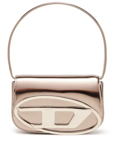 DIESEL DIESEL 1DR LEATHER SHOULDER BAG