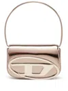 Diesel 1dr Bronze Shoulder Bag In Faux Leather In Brown
