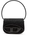 Diesel Women 1dr Leather Shoulder Bag In Black