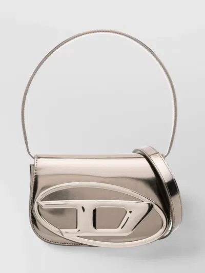 DIESEL 1DR LEATHER SHOULDER BAG