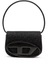Diesel Women 1dr Leather Shoulder Bag In Black