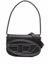 Diesel Xs 1dr Smooth Leather Top Handle Bag In Black