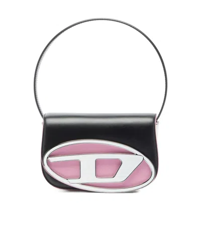 DIESEL 1DR LEATHER SHOULDER BAG