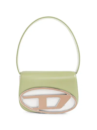 Diesel 1dr Leather Shoulder Bag In Green