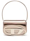 Diesel 1dr Bronze Shoulder Bag In Faux Leather In Brown