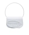 Diesel 1dr Leather Shoulder Bag In Grey