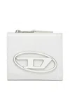 Diesel Womens T1003 1dr Bi-fold Leather Wallet In Gray