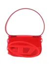 Diesel Bag Made Of Flexible Tpu With A Colorful Jelly-effect Finish In Red