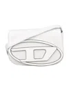 Diesel Women White 1dr M Shoulder Bag, Onesize Luxury Shoulder Bags For Women Darveys In White