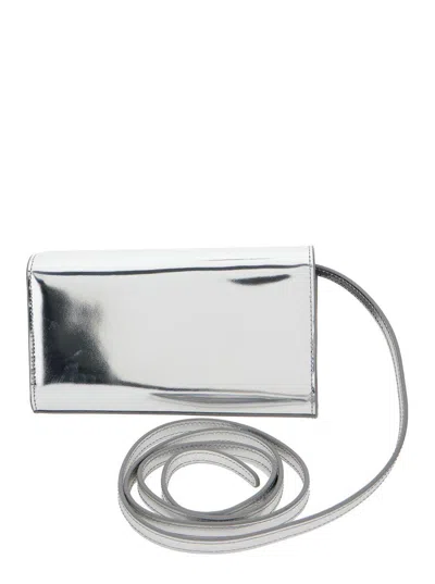 Diesel '1dr' Metallic Belt Bag With Logo Plate