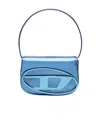Diesel 1dr Metallic Shoulder Bag In Blue