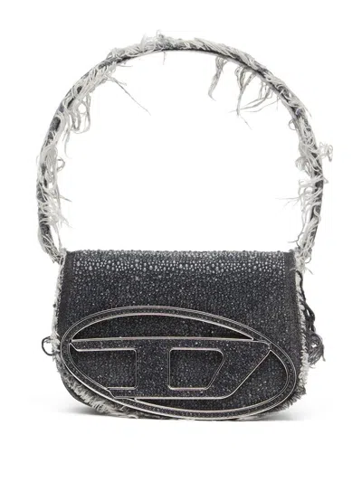 Diesel 1dr Mini Shoulder Bag With Rhinestones