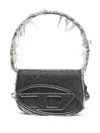 Diesel 1dr Embellished Foldover Top Mini Shoulder Bag