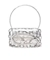 Diesel 1dr Shoulder Bag With Mirror Finish In White