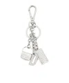 Diesel 1dr Multicharm Keyring In Metallic