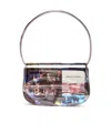 Diesel Multicolour Shoulder Bag With Unique Graphic Print And Versatile Design In Multicolor