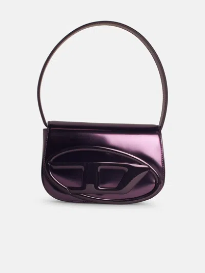 Diesel '1dr' Purple Polyurethane Bag In Violet