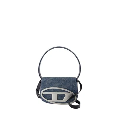 Diesel Borsa A Spalla 1dr In Denim Colore Blu Jeans In Blue