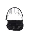 Diesel Women 1dr Shoulder Bag With Rhinestones And Fringe