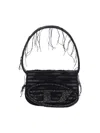 Diesel Women 1dr Shoulder Bag With Rhinestones And Fringe