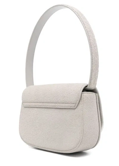 Diesel 1dr Shoulder Bag In White
