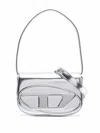 Diesel Geometric Flap Shoulder Bag With Metallic Finish
