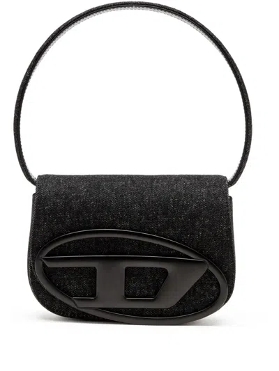 DIESEL 1DR SHOULDER BAG,X08396.P6901 T8013 BLACK