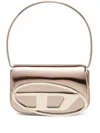 Diesel 1dr Shoulder Bag Woman Bronze In Gold