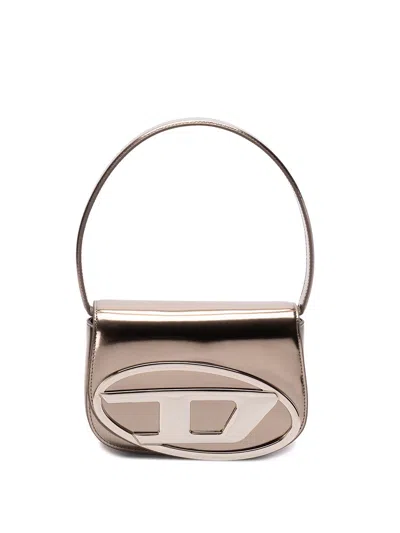 Diesel Xs 1dr Metallic Leather Shoulder Bag