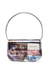 Diesel Photo Print Shoulder Bag In Multicolor