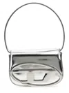 Diesel '1dr' Shoulder Bag In Silver