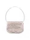 Diesel 1dr Shoulder Bag In Silver