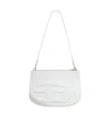 Diesel Adjustable Strap Shoulder Bag In White